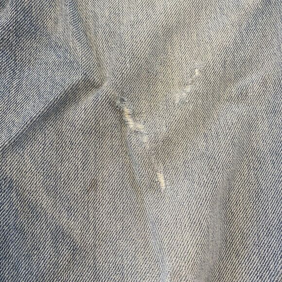 LL Bean Jeans Mens 38x32 Blue Denim Classic Fit Chore Work - Picture 7 of 16